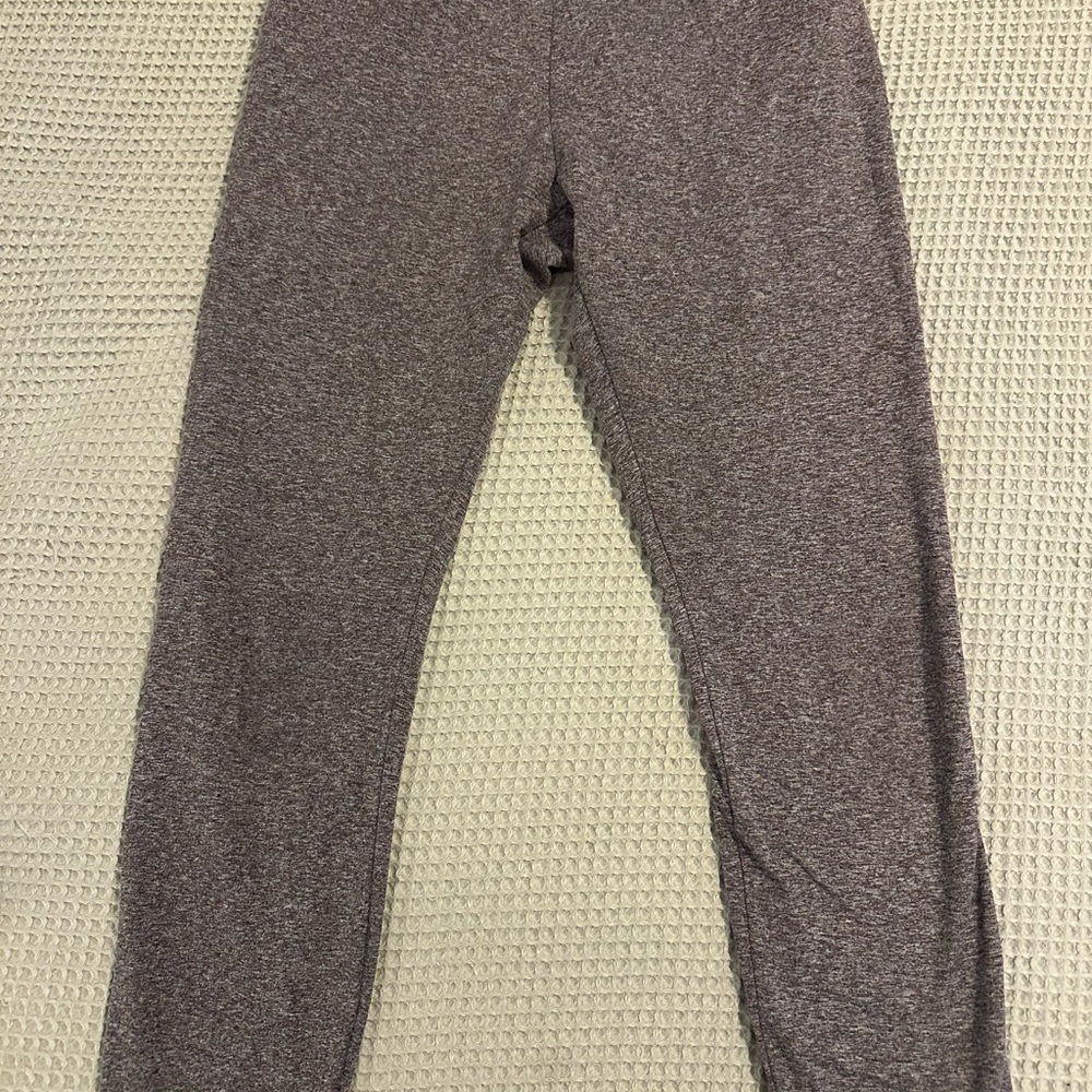 Heathered Mauve/Wine Leggings